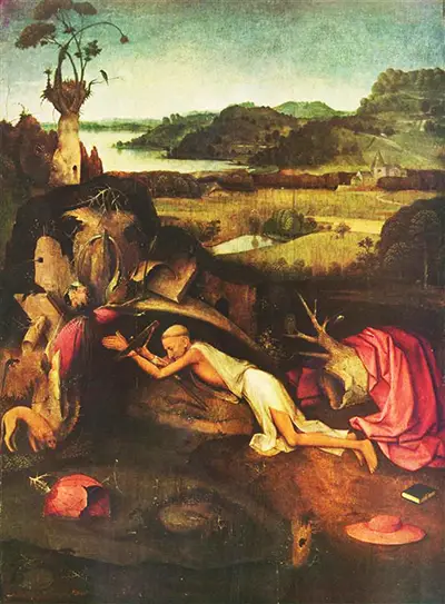 St Jerome Praying Hieronymus Bosch